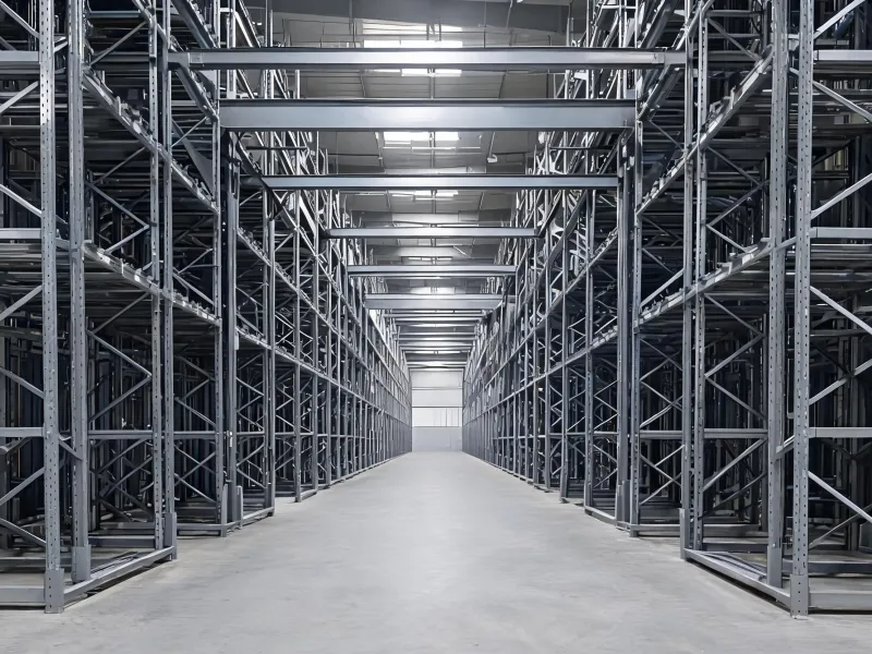 Receiving aisle planning a hoist path